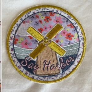Stoney Clover Lane Sag Harbor New York Embroidered, Sticker Patch. Never Used